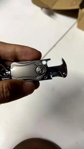 2025 New Models Motorcycle Stainless Alloy Car Charm Keychain Hook Stainless Ring Holder Customized