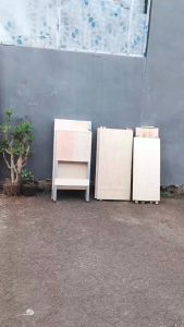 Booth Portable Kayu / Gerobak Lipat / Meja Lipat / Standar / Meja KomporGEROBAK LIPAT BAHAN RANGKA KAYU MAHONI-PORTABLE-MENGHEMAT TEMPAT-PRAKTIS