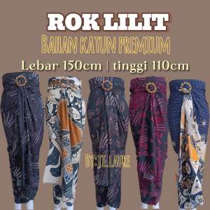 ROK LILIT BY Ji.laure BATIK PREMIUM VIRAL JUMBO Panjang Wanita Dewasa