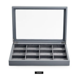 Oirlv | Oirlv PU Leather Jewelry Box With Lid Jewelry Organizer Necklace Ring Bracelet Storage Display Box Multi-functional Jewelry Case
