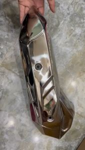 Ốp pô inox sáng bóng xe Airblade AB đời 2020 2021 2022