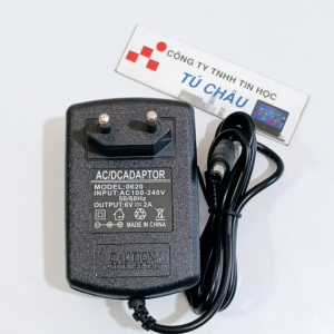 Adapter DC 6V - 2A ( Đầu cắm 5.5mm x 2.1mm)