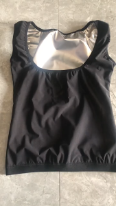Women Sauna Sweat Suit Body Shaper Shapewear Zipper Waist Trainer Vest Workout Vest Sleeveless Sauna Tank Tops