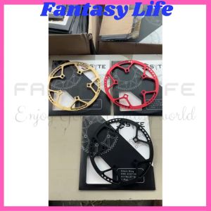 Fantasi SYTE Chainring Gir Depan 56T Cover Polos BCD 130mm Type ST M-875 Sepeda Minion Lipat