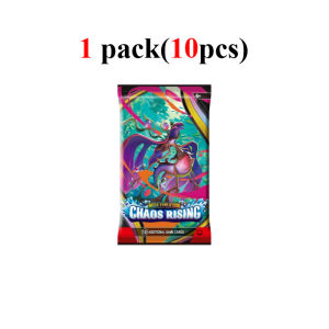 Bandai | 10/40/90/180/360 PCS English Trading Card Game Booster Box Chaos Rising Mega Evolution Collectible Game Cards for Chaos Risinc