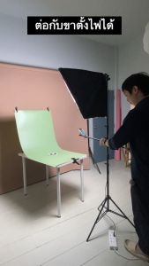 Sundaymall ชุดขาเสริมถ่ายมุมสูง Top View 360องศา แบบหนีบ ขาตั้งเสริมถ่ายภาพสำหรับถ่ายมุมสูง พร้อมหัวจับมือถือ/หัวบอล360องศา