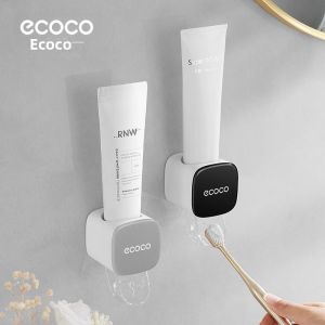 ZIYINGCHA | Automatic Toothpaste Dispenser and Toothbrush Holder No-drilling Wall Mount