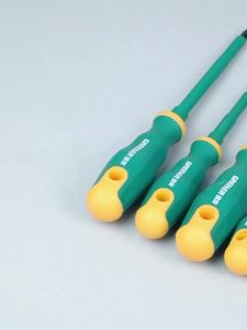 Greener | Bộ Tua Vít Cách Điện GREENERY Đầu Từ Tính Phillips & Dẹt Thép Chrome-Vanadium Đầu Chữ Thập & Đầu Dẹt