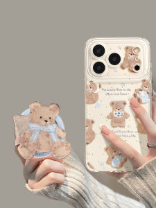 YOUSIDUN | Shockproof Magnetic Bracket Phone Case for iPhone Transparent