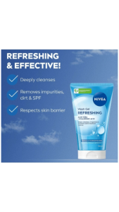 NIVEA FACE CARE Refreshing Wash Gel 150ml