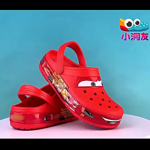 Cartoon Indoor Hole Sandals Anime Pattern Breathable Soft Bottom Sandals for Summer Outdoor Traveling LA3PF-CHI-PH