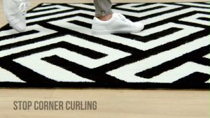 8Pcs Carpet Anti Slip Grip Rug Tape Carpet Table Cloth Anti-Slip Fixture Adhesive Prevent Curl