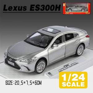 LEO 1:24 Lexus ES300h Diecast Model Car Alloy Cars Toys Collection Gift For Kids Boy Girl