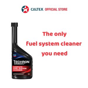 CALTEX Techron Concentrate Plus Fuel System Cleaner (355 ML) with FOC Touch n Go Stick - For All Petrol Engine Vehicles Including Hybrid Types