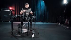 10นิ้ว ขนาดแป้นฉาบ กลองไฟฟ้า DM-210 ของแท้ 100% มือถึงพื้นที่ 1-2วัน