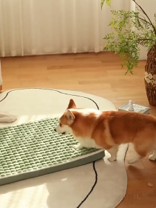 Pet Sleeping Mat All Season Removable Washable Dog Bed Floor Pad Warm Sleeping Cushion for Dogs and Cats