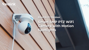 Reolink E1 Outdoor Pro : Time Lapse 4K 8MP PTZ Camera for Home Security Wi-Fi 6 Motion Tracking - WCE1PT4K01