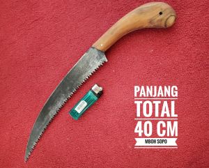 Alat Bonsai Gergaji Bonsai Lokal Panjang 40 cm Gergaji Serbaguna