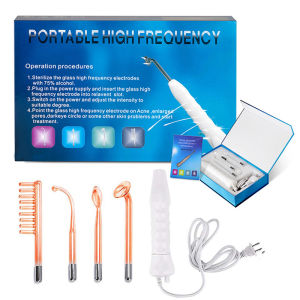 High-Frequency Oxygen-Based Acne Treatment Tool for Beauty Salons Anti-Red Light Killer Pimple Remover and Facial Cleansing Device