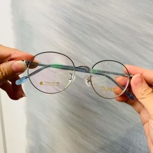 Gọng kính cận 2052 hợp kim thời trang mắt kính OURESS nam nữ siêu nhẹ siêu bền