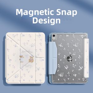YOUSIDUN | Magnetic Detachable Clear Case for iPad