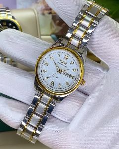 OPK Jam Tangan Wanita Original Anti Air Tahan Kecil Import Terbaru Besi Tahan Karat Rantai Asli Kuarsa Rose Gold Women Watch