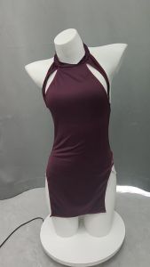 ชุดเดรสเซ็กซี่ รัดรูป ชุดนอนไม่ได้นอน พร้อมส่งในไทย [D-0030]