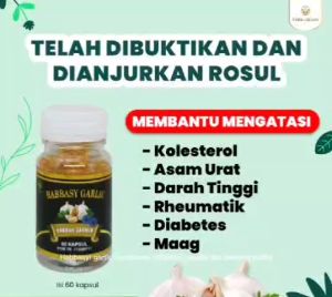 Habbatussauda Oil Plus Garlic Oil - Habbah Garmin isi 200 Kapsul - Habbatussauda BPOM HabbasyI Garlic - Penambah Daya Tahan Tubuh - Obat Kolestrol