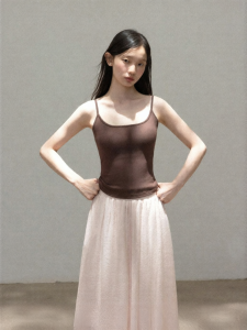 Cantonstory | Chest Pad Slimming Tank Top