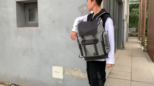 กระเป๋าคอมพิวเตอร์ธุรกิจความจุขนาดใหญ่กลางแจ้งกระเป๋าเป้สะพายหลังเดินทางพักผ่อนของผู้ชายกระเป๋าเป้สะพายหลังแบบพกพาหลายช่อง