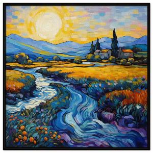 Tranh Van Gogh Treo Tường Canvas tranh dán tường tranh phong cảnh sơn dầu CGI-52