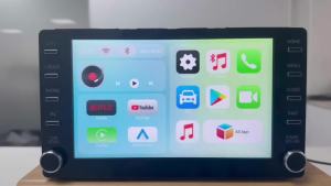 CarRocket Wireless CarPlay AI Box Plug And Play Android 15 Netflix YouTube Car Multimedia Video Box for Cars with Wired CarPlay