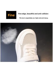 MONLEYTA | Childrens Sports Shoes Breathable Mesh Slip-On Sneakers Anti-Slip Lightweight Synthetic Leather Upper For Boys And Students Performance