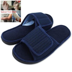 RUCHI Summer Diabetic Foot Swollen Shoes Breathable Wide Foot Injured Foot Rehabilitation Shoes Home Slippers【Free Shipping】