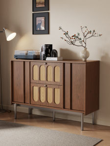 DONGMU | Luxurious Style Solid Wood Storage Cabinet 2025 New