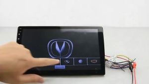 Carstorm Double Din Android Head Unit 7/9/10 inch Touch Screen 7/9/10 Inci RAM 4GB + ROM 32GB CarPlay Android Radio Mobil Otomatis Pemutar Video Multimedia IPS Layar Sentuh Input AUX Bluetooth MirrorLink Universal