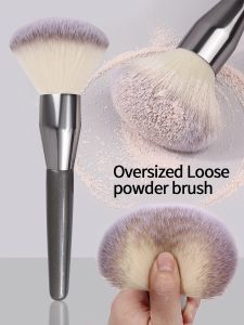 1pcs ultra large loose powder brush high-end multifunctional setting brush for facial makeup soft makeup brush tool