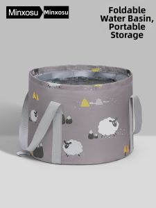 MINXOSU | Portable Multi-use Folding Bucket for Travel