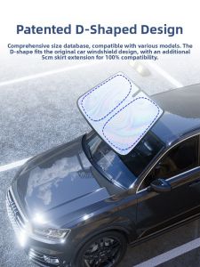 HELLOLEIBOO | Sun Protection Windshield Shade for Buick Regal Excelle Envision Yue Lang and Excelle