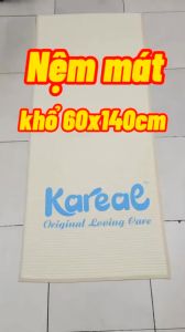 Nệm Nước Cao Su Non KAREAL 60x140cm Chống Thấm Dành Cho Người Lớn Người Già Bệnh Nhân Nệm Mát