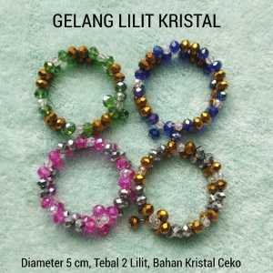 Gelang anak perempuan. TK SD. gelang kristal ceko murah