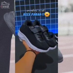 Sepatu Anak Perempuan Sekolah Sd 10 Tahun Outsole Ringan Antislip Tidak Berat Perekat