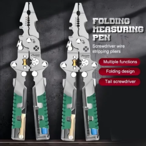 Kìm Điện Đa Chức Năng Tool-hive Mới: Kiểm Tra Điện Áp Cắt/Cuốn/Tuốt Dây Bền Chắc Dùng Dễ
