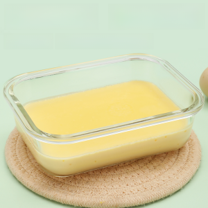 Baby Glass Steamed Cake Bowl Mold Steamed Mold Baby Baby Food Box Abrasive Tool Heat-Resistant High Temperature Container Steamer