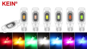 (Wholesale)10 Pcs 12V Motorcycle 6 LED T10 Peanut Park Light for Signal Light License Light Speedometer Light