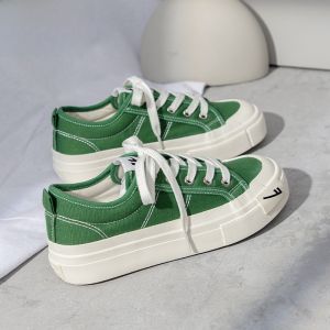 Warrior | Giày Thể Thao Nữ Đế Dày Màu Xanh Retro