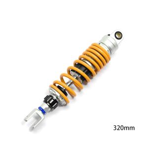 Universal 320mm Motorcycle Rear Damping Adjust Shock Absorber For Honda Yamaha Kawasaki Suzuki Rear Suspension Black/Yellow