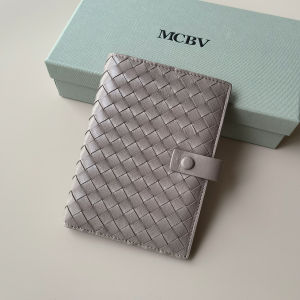 Handwoven Leather Wallet for Women Short Style Fashionable Multi-functional Snap Closure Two-fold Multi-card Slot Coin Purse Trendy