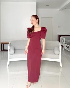 Dark & Light Maroon Dress Collection – by Star Sky Dress Shop Assorted Designs | Sizes S–2XL | Mini to Midi | Casual Length Elegant Minimalist Designs Bridesmaid Entourage Wedding Guest Graduation Induction Infinity Christening Pre Nup Reception