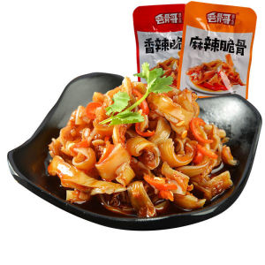 Spicy pork crispy bone Hunan specialty spicy snack snack crispy bone small package